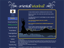 Tablet Screenshot of orientalistanbul.com